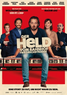 Filmplakat Der Held vom Bahnhof Friedrichstraße