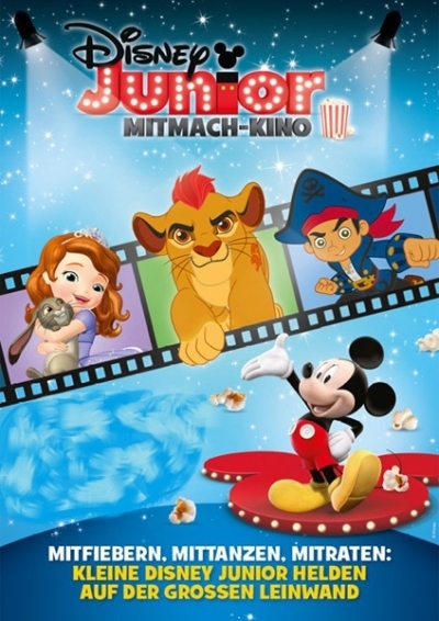 Filmplakat Disney Junior Mitmach-Kino