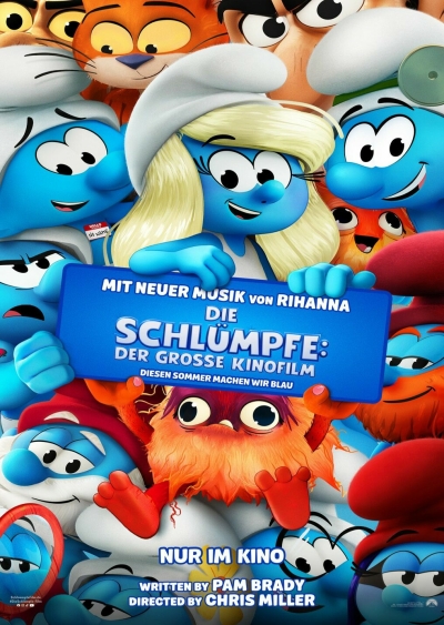 Filmplakat Die Schlümpfe: Der große Kinofilm