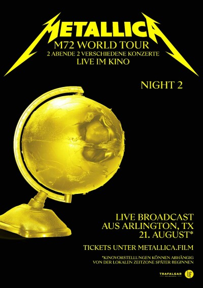 Filmplakat Metallica: M72 World Tour Live from Arlington, TX #2