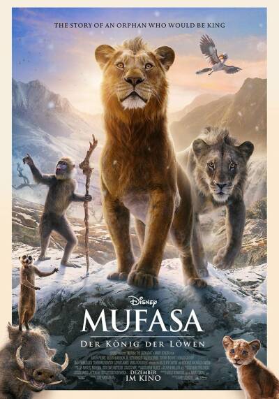 Filmplakat Mufasa: Der König der Löwen