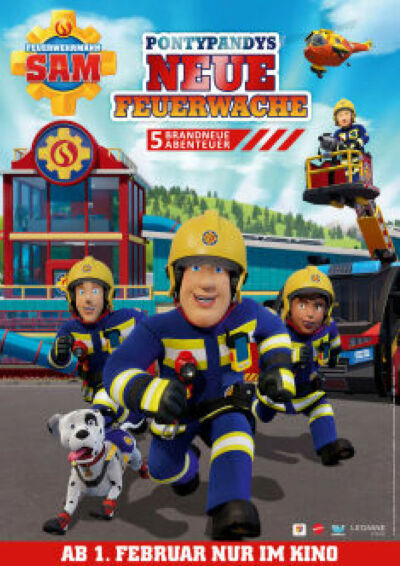 Filmplakat Feuerwehrmann Sam - Pontypandys neue Feuerwache