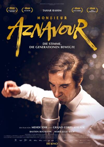 Filmplakat Monsieur Aznavour