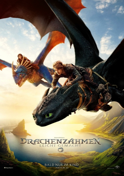 Filmplakat Drachenzähmen leicht gemacht