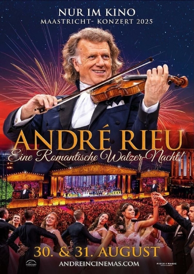 Filmplakat Andre Rieu´s 2025 Maastricht Concert: Eine romantische Walzernacht!