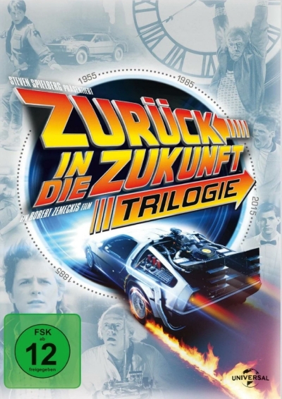 Filmplakat Zurück in die Zukunft Trilogie - 40 Jahre