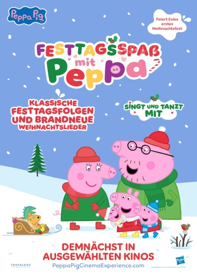 Filmplakat Festtagsspaß mit Peppa - Das Kinoerlebnis