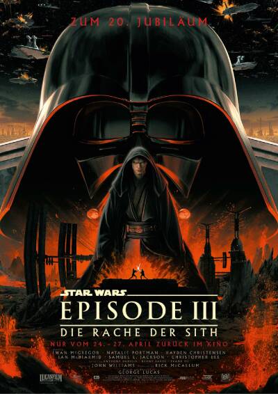 Filmplakat: Star Wars: Episode III - Die Rache der Sith - 20 Jahre!