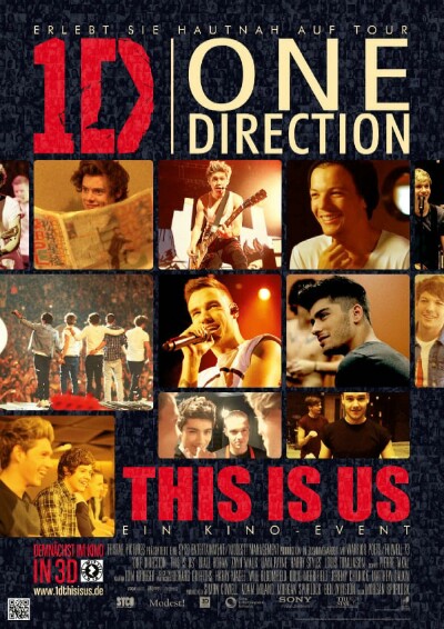 Filmplakat One Direction: This is us