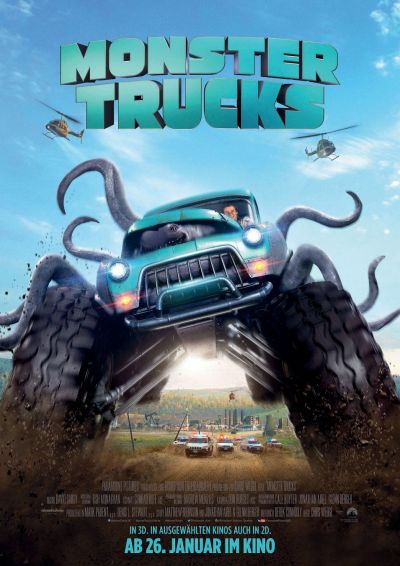 Filmplakat Monster Trucks