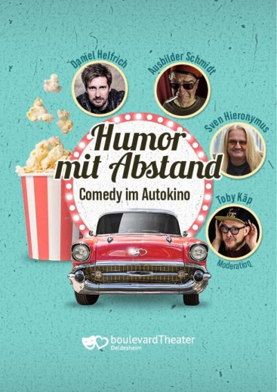 Filmplakat Humor mit Abstand – LIVE Comedy im Autokino