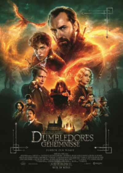 Filmplakat Phantastische Tierwesen: Dumbledores Geheimnisse - OPEN AIR Kino Limburg