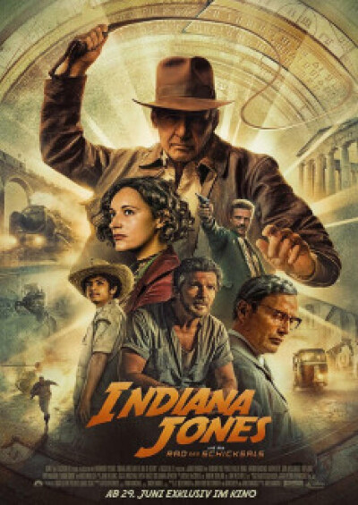 Filmplakat Indiana Jones und das Rad des Schicksals - Limburg Open Air