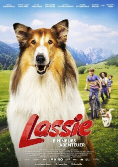 Filmplakat Lassie, ein neues Abenteuer - Kinder Ferien Kino