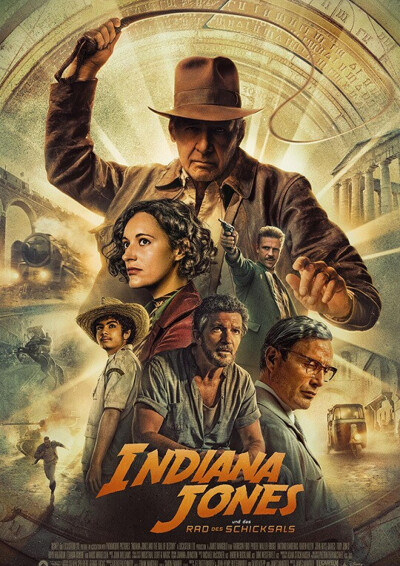 Filmplakat Indiana Jones und das Rad des Schicksals - Jugend Ferien Kino