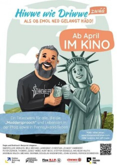Filmplakat Hiwwe wie Driwwe Zwää - OPEN AIR Kino Limburg