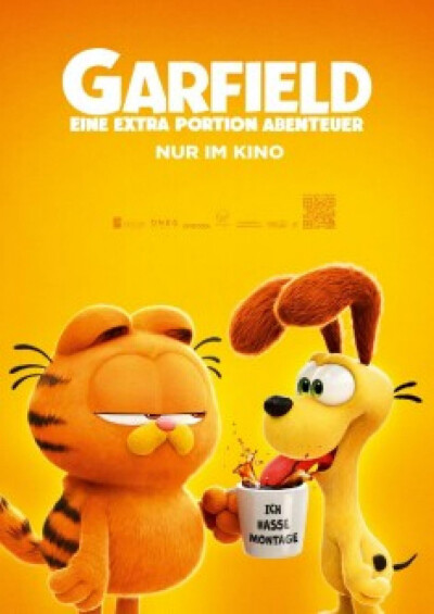 Filmplakat Garfield - Eine extra Portion Abenteuer - Kinder Ferien Kino