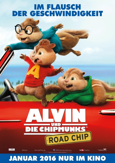 Filmplakat Alvin und die Chipmunks: Road Chip