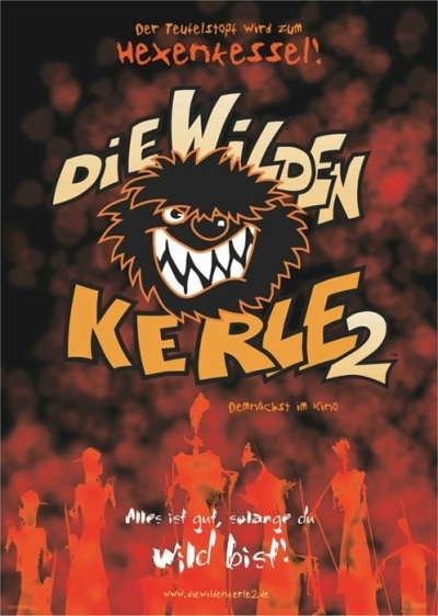 Filmplakat Die Wilden Kerle 2