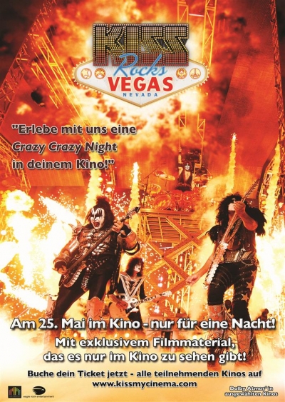 Filmplakat KISS ROCKS VEGAS