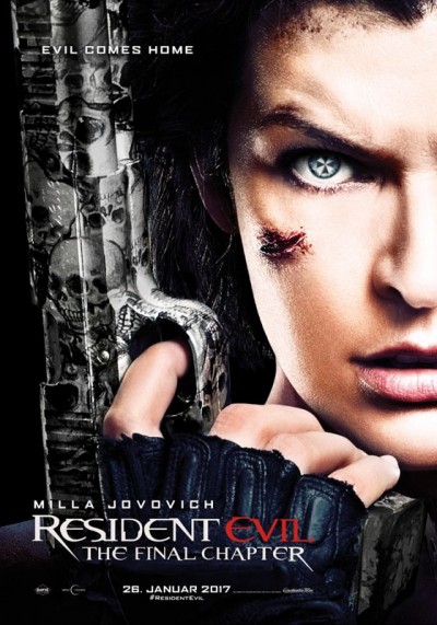 Filmplakat Resident Evil: The Final Chapter