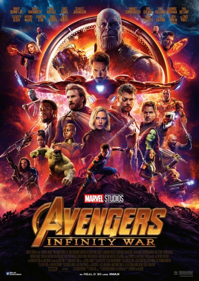 Filmplakat Avengers - Infinity War