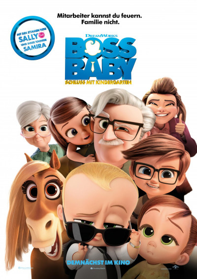 Filmplakat Boss Baby - Schluß mit Kindergarten