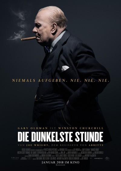 Filmplakat Die dunkelste Stunde