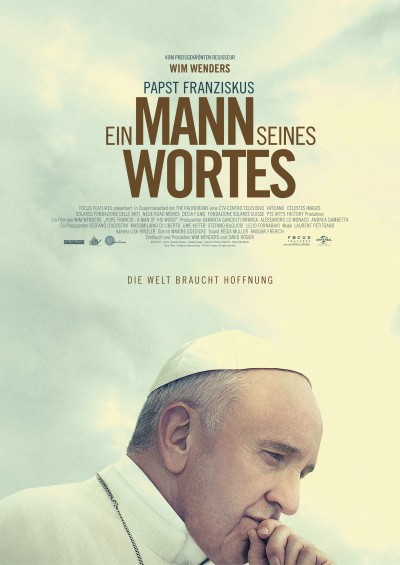 Filmplakat Papst Franziskus - Ein Mann seines Wortes
