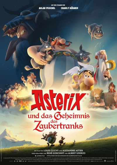 Filmplakat Asterix & Das Geheimnis des Zaubertranks