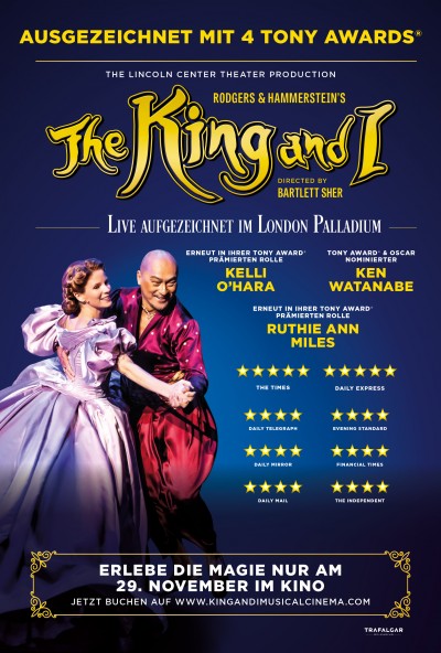 Filmplakat The King and I: From the London Palladium
