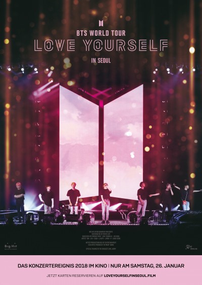 Filmplakat BTS World Tour Love Yourself In Seoul
