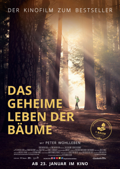 Filmplakat Das Geheime Leben der Bäume
