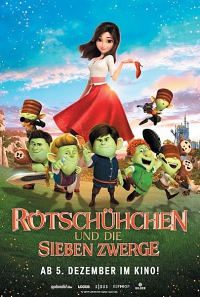 Filmplakat Rotschühchen und die sieben Zwerge