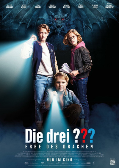 Filmplakat Die Drei ??? - Erbe des Drachen