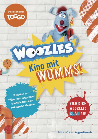 Filmplakat Woozles Kino mit Wumms