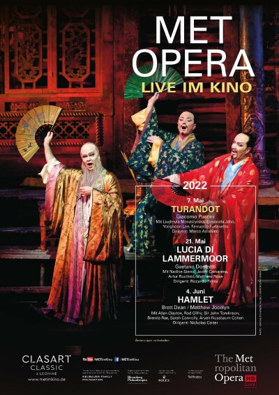 Filmplakat MET Opera: Turandot