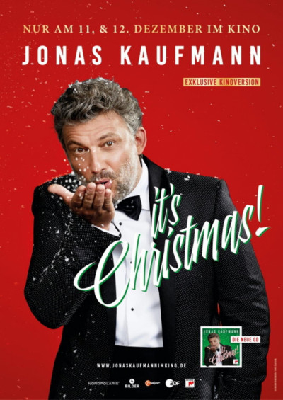 Filmplakat It´s Christmas - Weihnachten mit Jonas Kaufmann