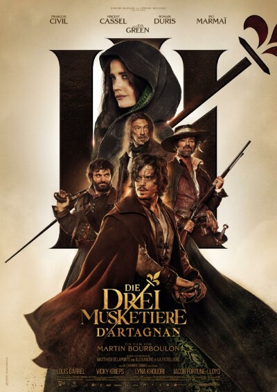 Filmplakat Die Drei Musketiere - D´Artagnan