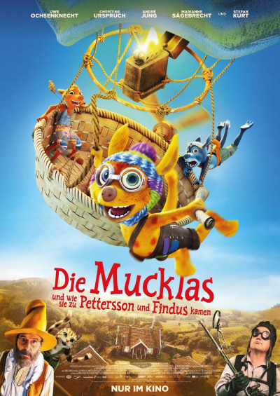 Filmplakat Die Mucklas ... und wie sie zu Pettersson und Findus kamen