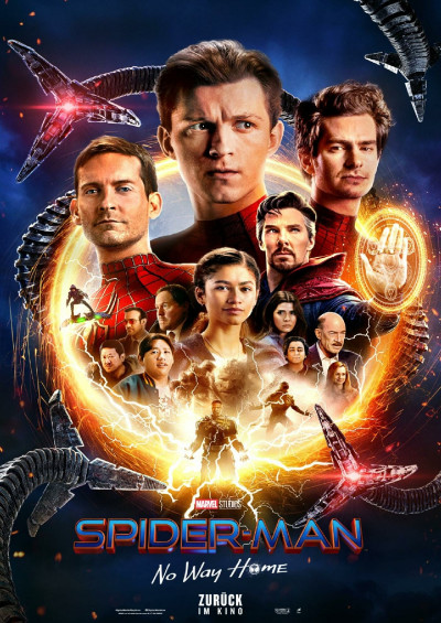 Filmplakat Spider-Man: No Way Home-The More Fun Stuff Version