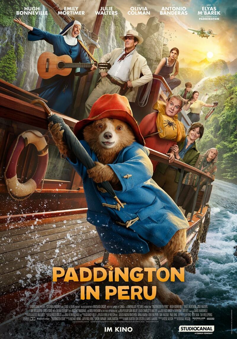 Szene aus Paddington in Peru