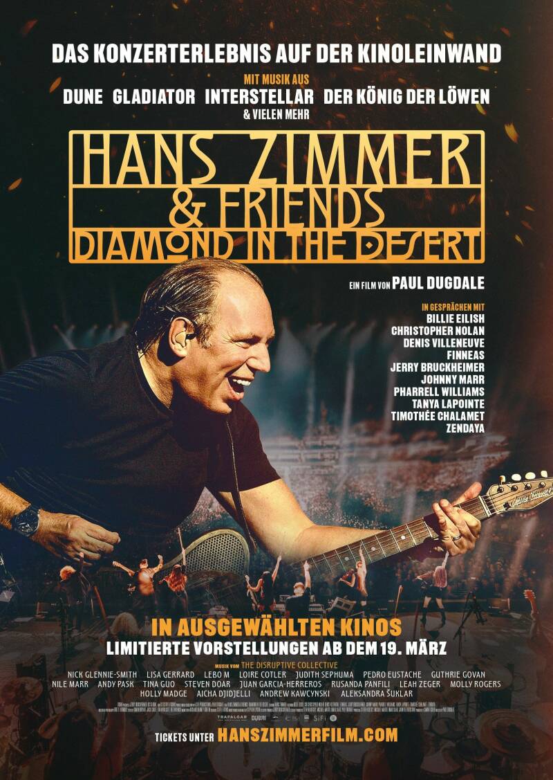 Szene aus Hans Zimmer & Friends: Diamond in the Desert