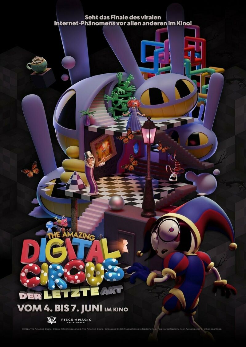 Szene aus The Amazing Digital Circus: Der letzte Akt