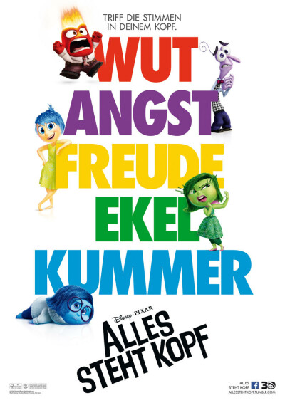 Szene aus Alles steht Kopf