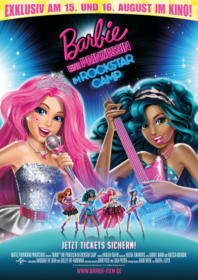 Szene aus Barbie - Eine Prinzessin im Rockstar Camp