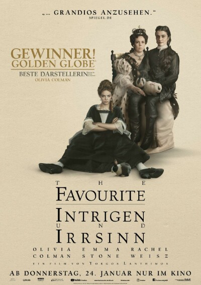 Szene aus The Favourite - Intrigen und Irrsinn