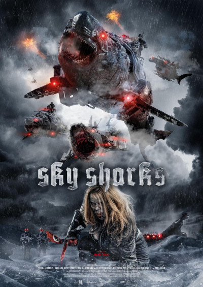 Szene aus Sky Sharks