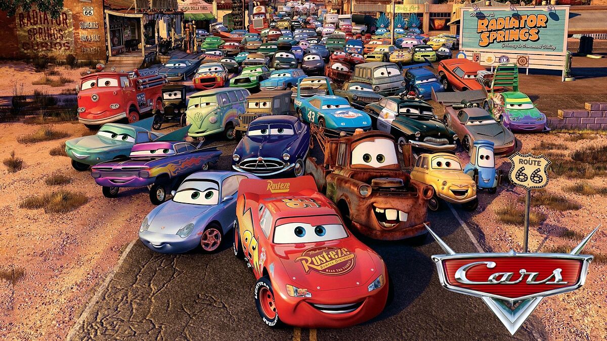 Szene aus Cars - zum 20. Jubiläum